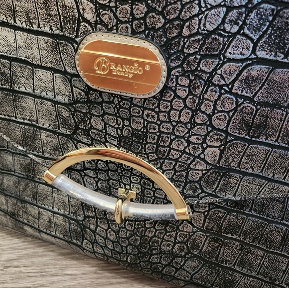 Brangio Italy Marble World Designer Tote Bag - Picture 2 of 10